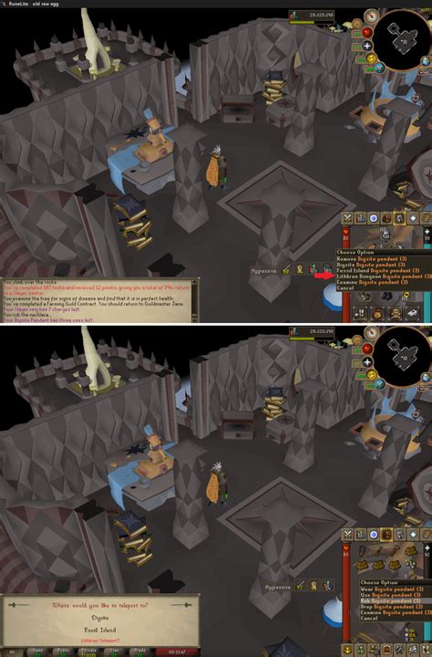 lithkren dungeon osrs digsite pendant.